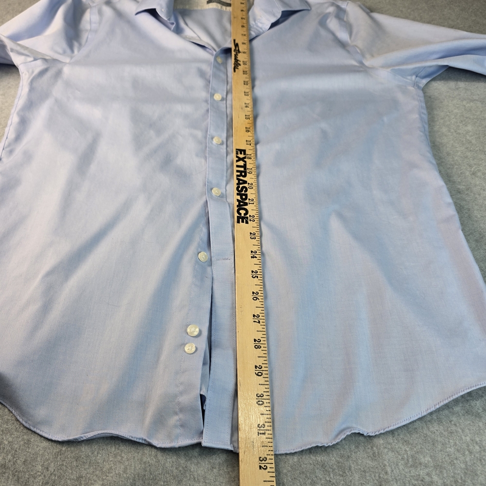 Michael Kors Men's Blue Dress Shirt 16.5 34/35 - Picture 6 of 11